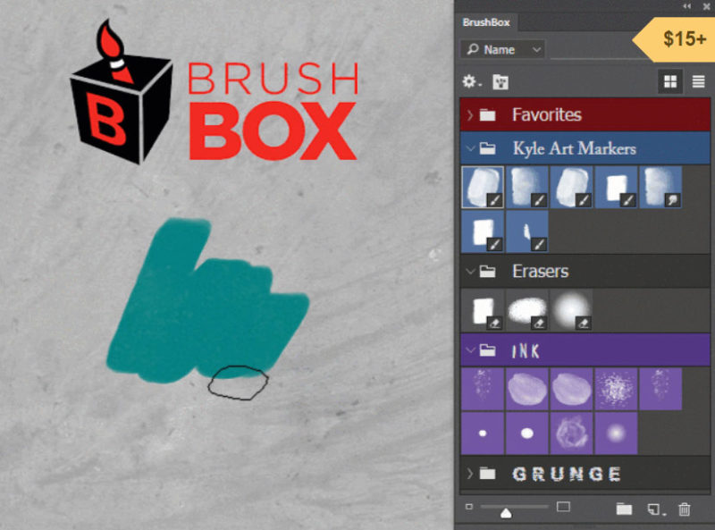 box brushes photoshop download