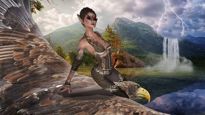 Goddess of the Valley by Charles H