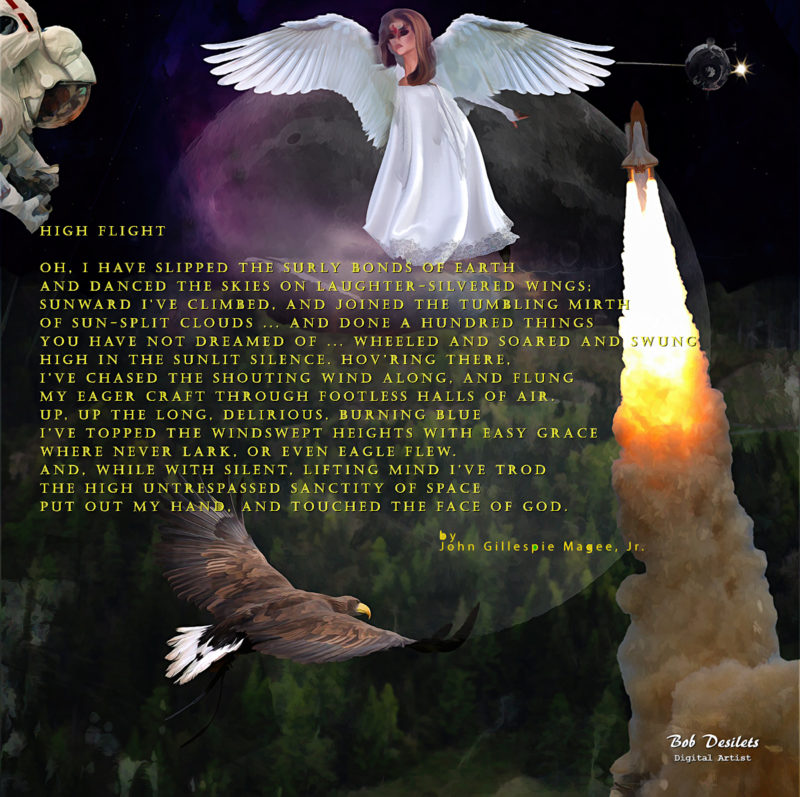 High Flight – Touch the Face of God by Bob D