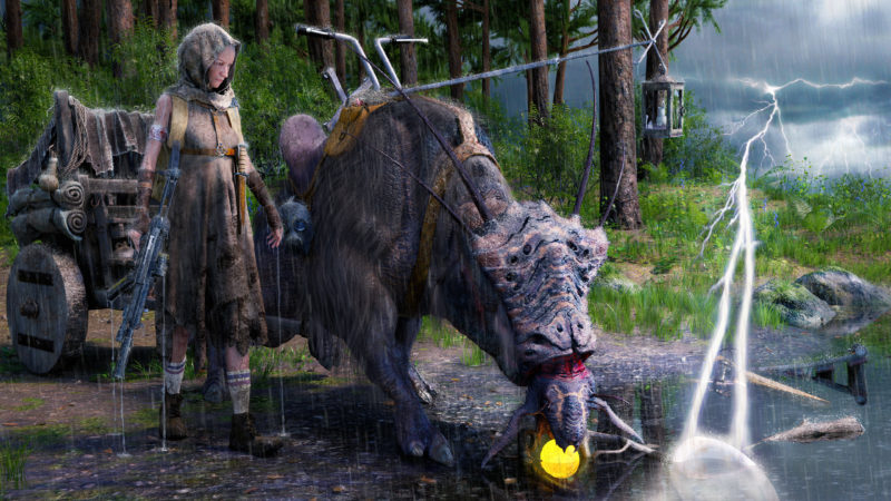 challenge-apr-2021-a-shiny-new-play-toy-for-bob-by-john-ivery