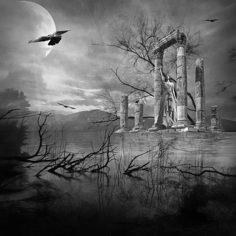 Priestess of the Temple of Hercules by Debbie D J