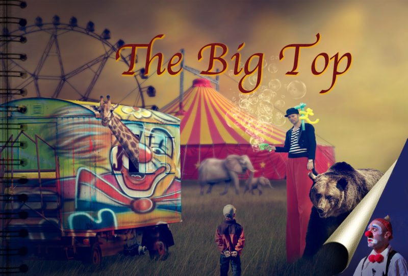 Circus Book by Julie Holbeche Maund