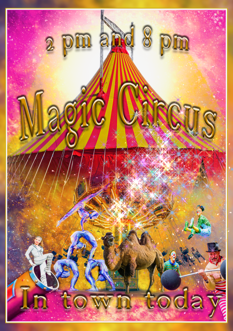 Circus In Town by Andre Stevens