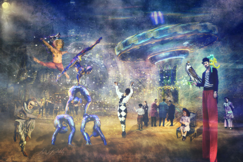 Le Carnival by Larry Buckley