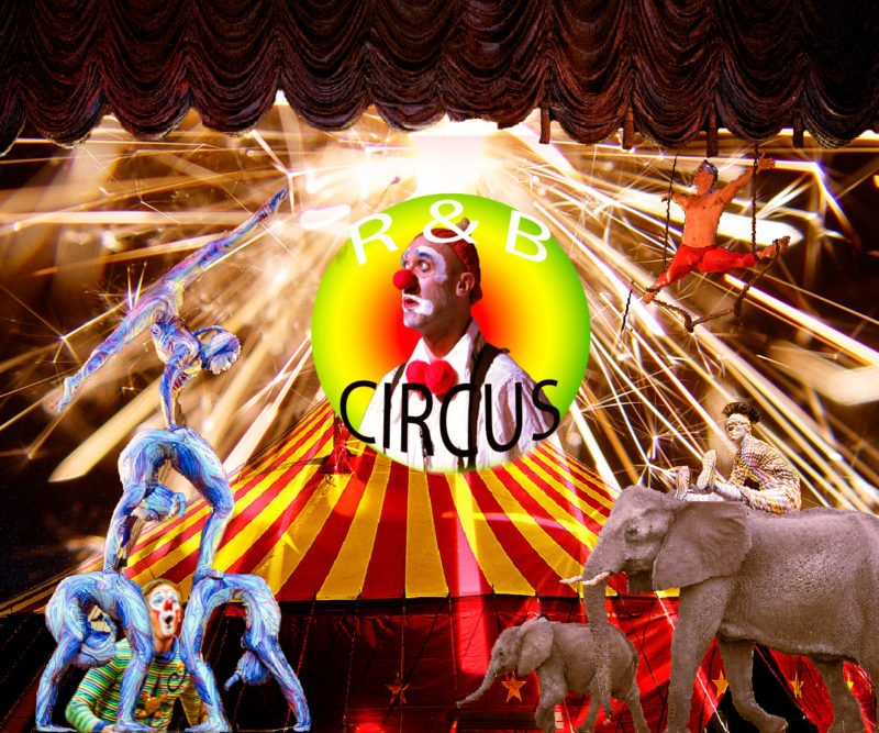 The Circus Is Coming To Town by Frank Pizzani