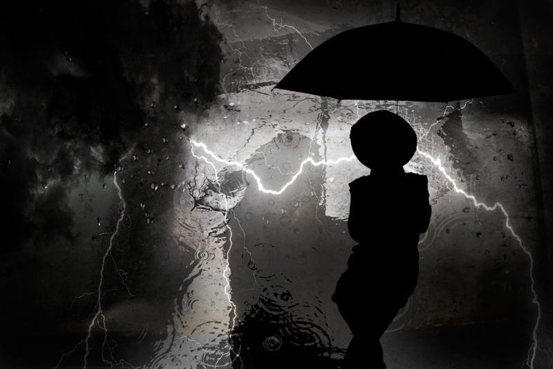 Facing The Storm by Terry Parker