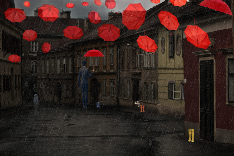 Just Another Rainy Day by Nancie Rowan