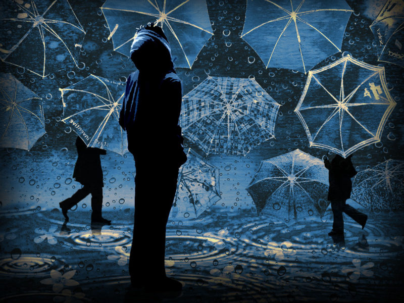 Rain Meditation by Susan Gravens