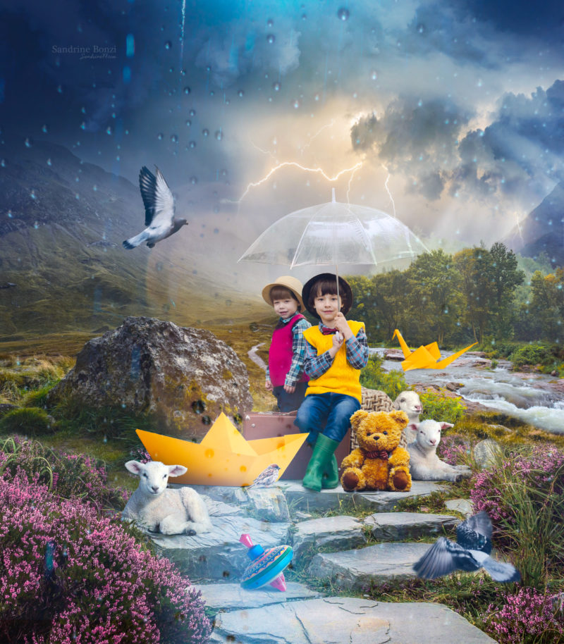 Rainy Sunday Activities by Sandrine Bonzi