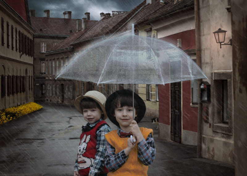 Spring Showers by Jim Hill