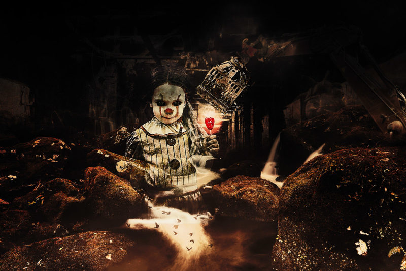 Misty Clown by Ernesto Vizcaino