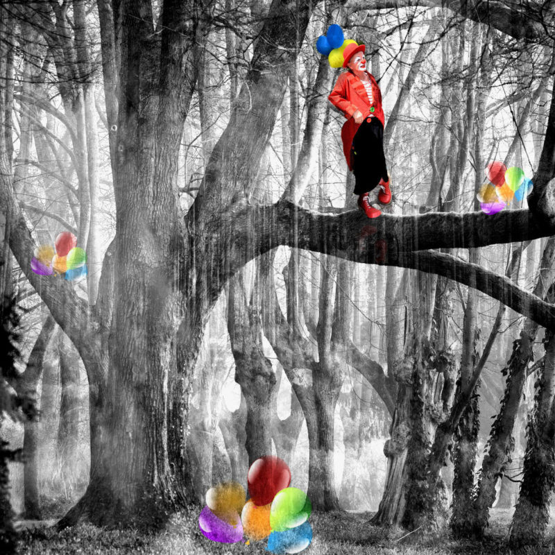 No one here to laugh!