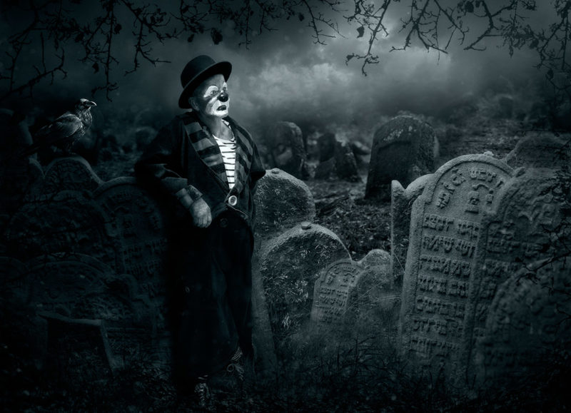 Without An Audience Who is A Clown by Penny De Jong