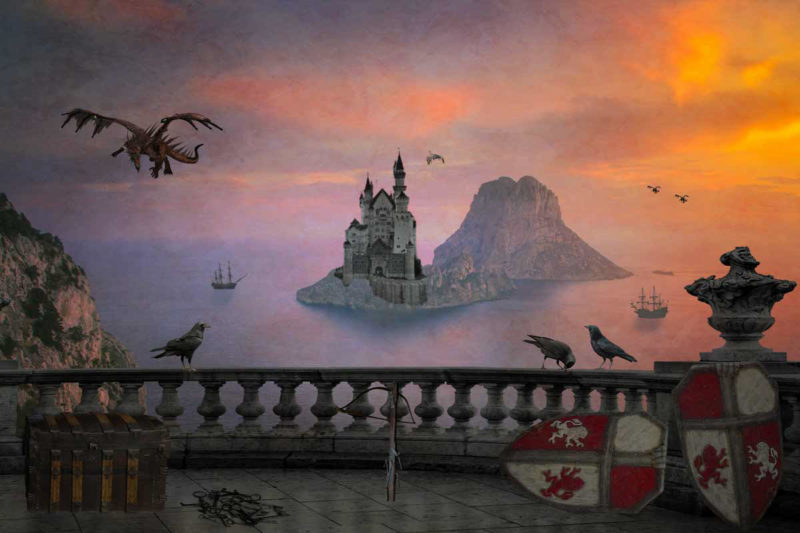 Castle Overlook by Terry Brim