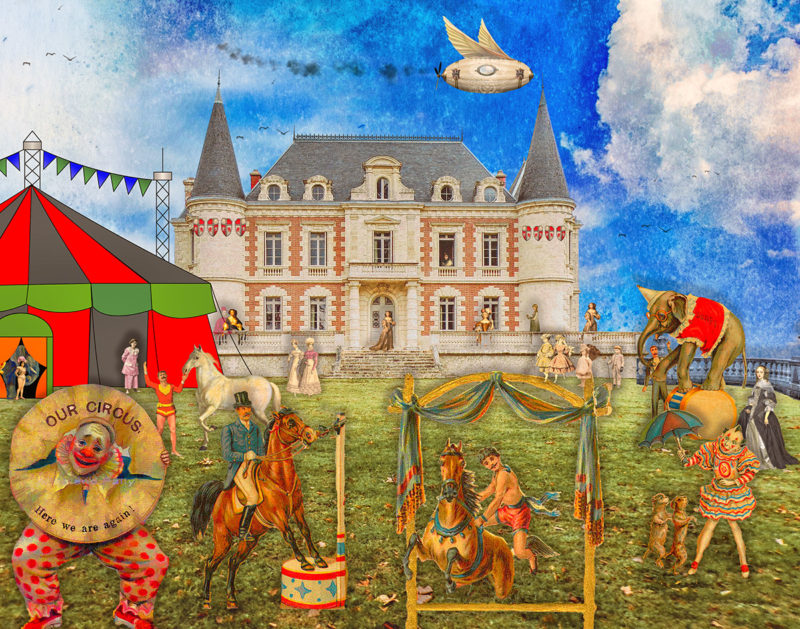 Day At Circus by Walter Carlson