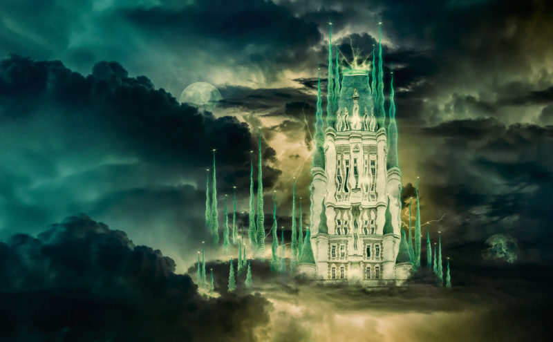 Daydreaming of Castle Magic by penny De Jong