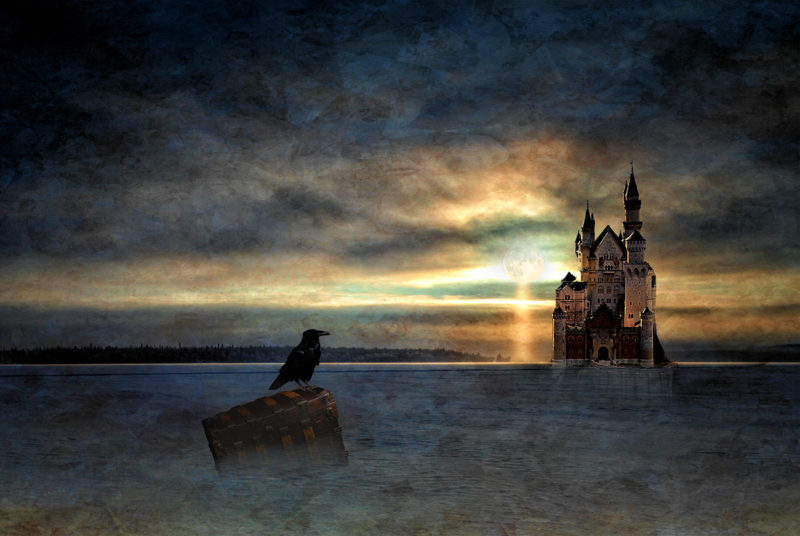 Demise of Ravenys Castle by Marie Farmer