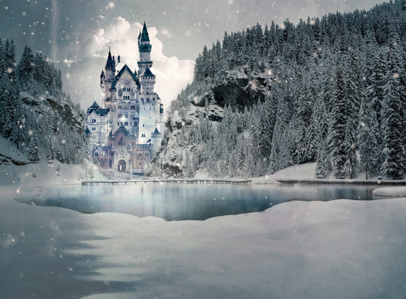 Frosty Castle by Prue Wright