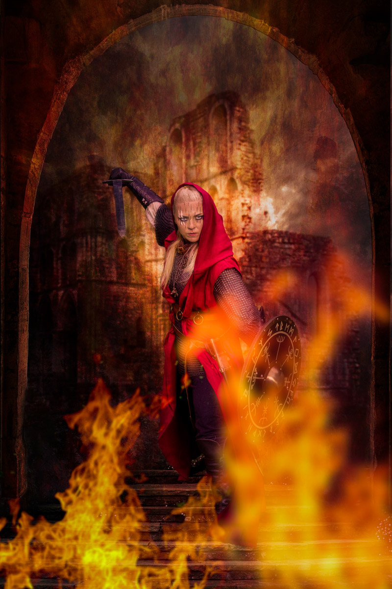 Marta In Battle by Julie Holbeche Maund