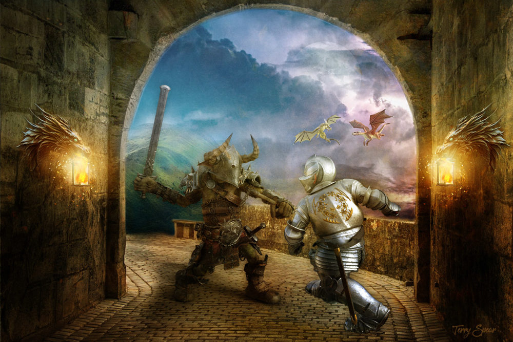 Saving The Castle by Terry Spear