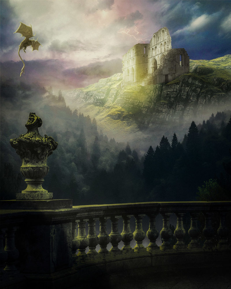 The Old Ruin by Darren Hodgson