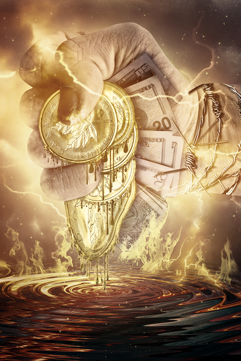 Ravaged by Greed by Penny De Jong