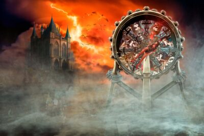 The Fortune Wheel Of Seven Deadly Sins by Albert Fitskie