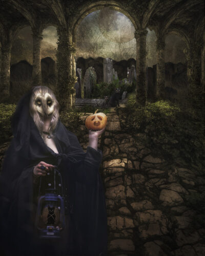 Halloween Welcome by Helen Anne Lemke