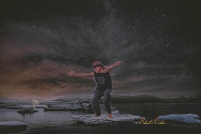 Skiing Icebergs by Ron Westphal