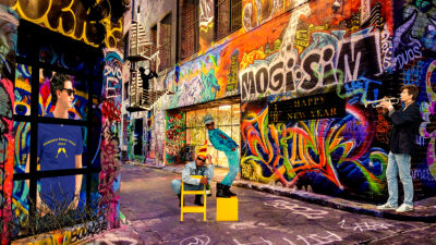 Celebrating the New Year Urban Style by Mary Miller