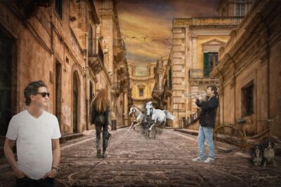 Running of the Horses by Ingrid Pomeroy