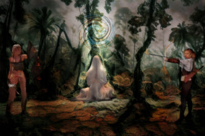 Fighting for the Goddess of the Forest by Michael Heese