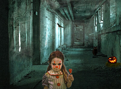 All Ready to Receive Halloween by Adriana Goldfeld