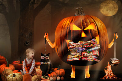 The Great Pumpkin Arrives by Larry Schiffman