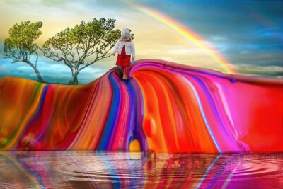 Dreamy Lakeshore by Dale Looft