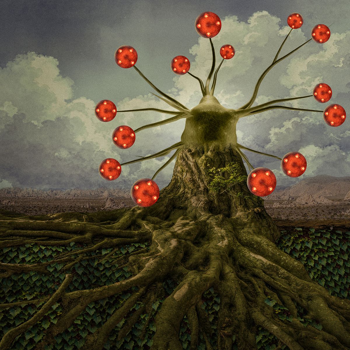 Neuronal Roots by Dan Borge