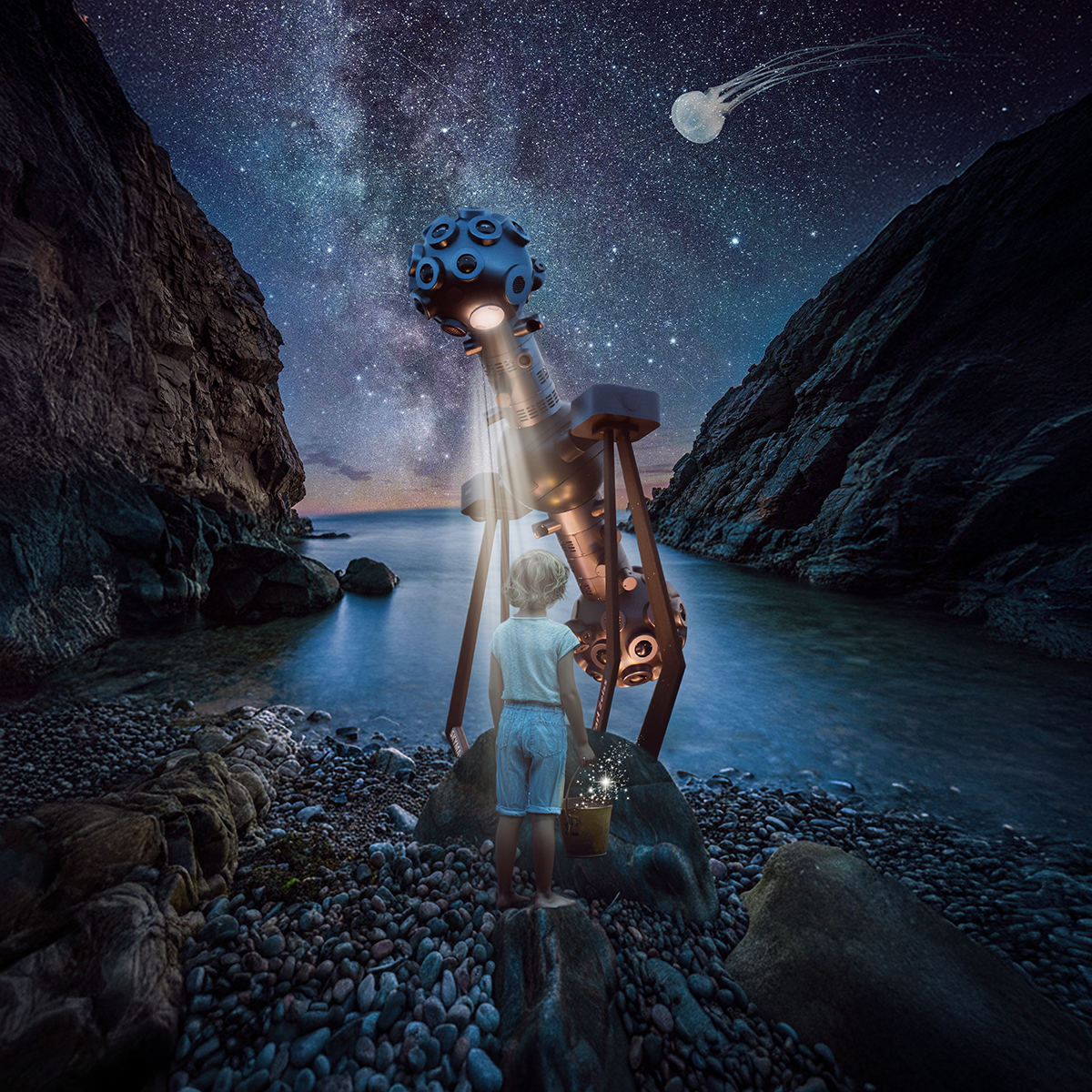 The Star Projector Catches the Star Thief by Marie Farmer